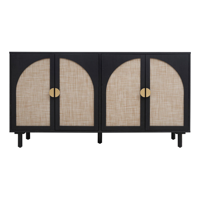 4 Door Cabinet, Customizable Storage System