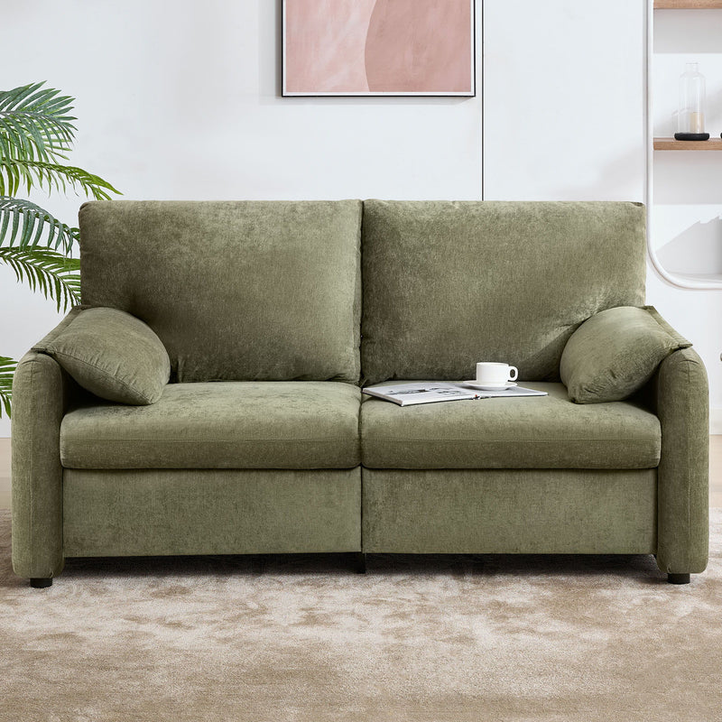 Modern Minimalist Down Filled Sofa