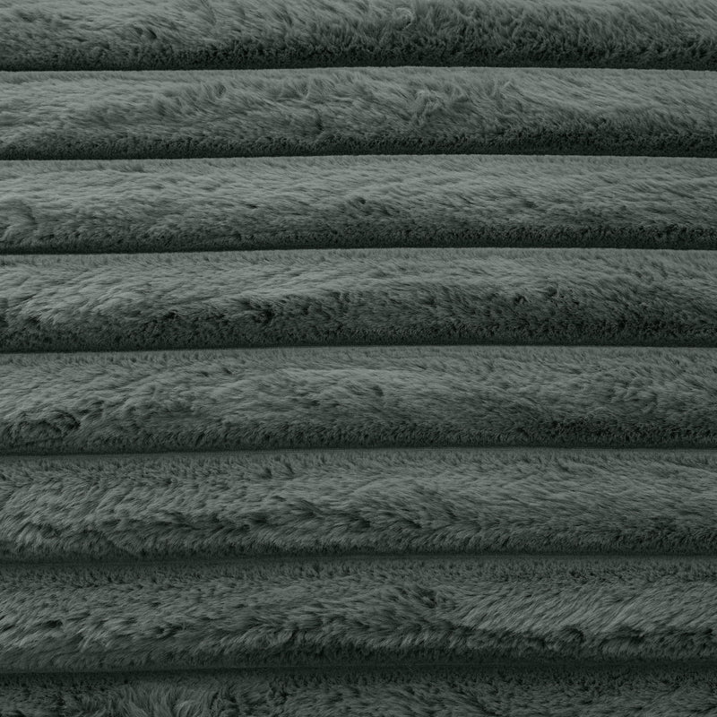 Plush Oversized Double Chaise Lounge Sofa Bed With USB Ports And Cup Holders