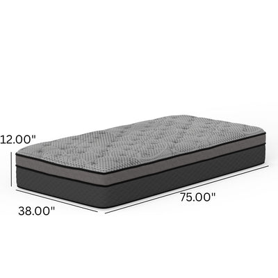 CS Hybrid - 12" Pocket Coil Mattress