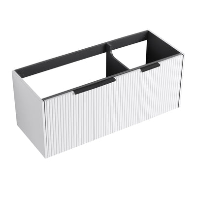 Contemporary Wall Mounted Bathroom Vanity With Soft Close Doors