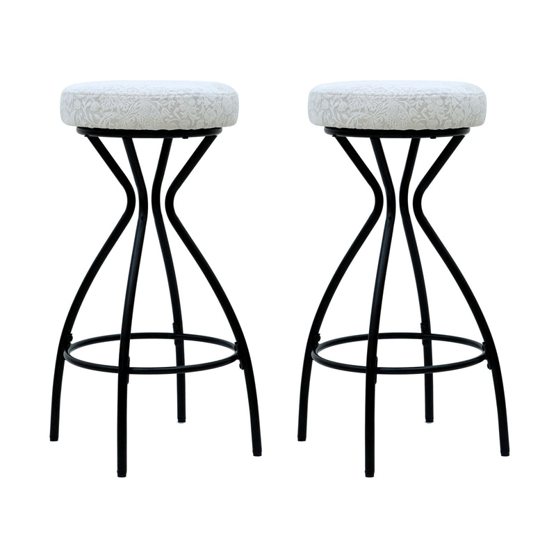 Modern Backless Bar Stools For Kitchen Island (Set of 2)