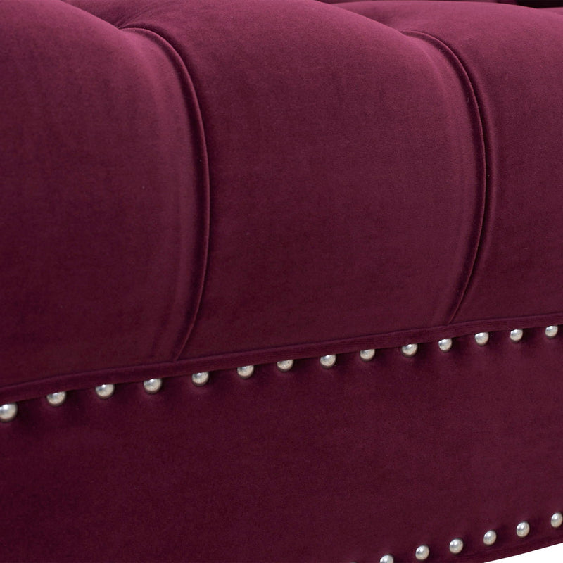 La Rosa - Victorian Chesterfield Tufted Sofa