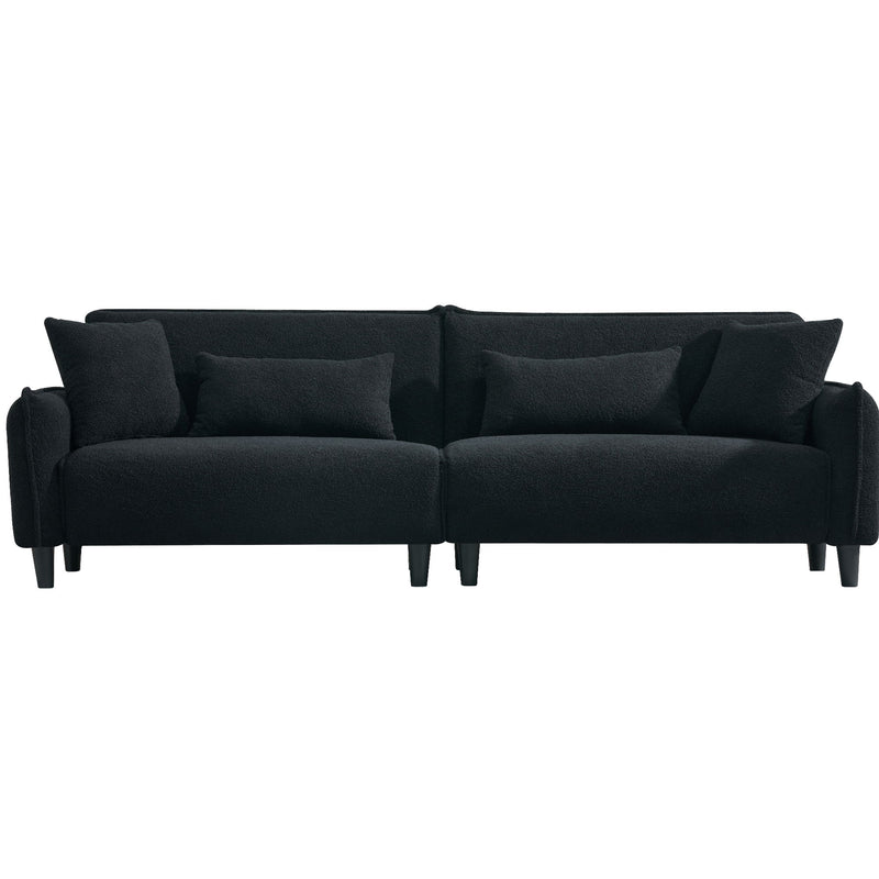 Teddy Velvet Sofa, Soft & Comfortable