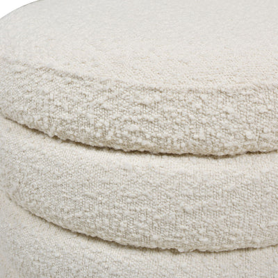 Fuji - Oversized Round Storage Ottoman