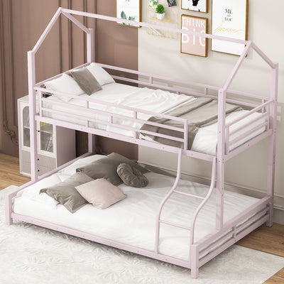 Sturdy Frame House Bunk Bed