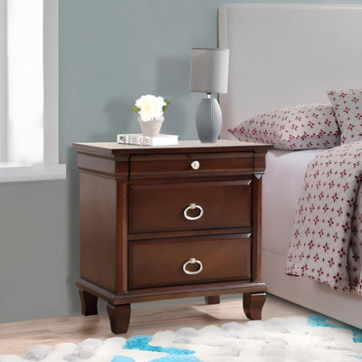 Triton - Nightstand - Cappuccino