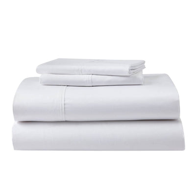 Sheet Set Luxurious Supima Cotton, Wrinkle Resistant, Breathable, With 2 Ghostgrip Band