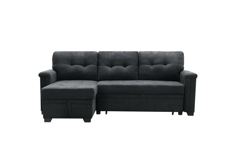 Kinsley - Sleeper Sectional Sofa Chaise With USB Charger And Tablet Pocket