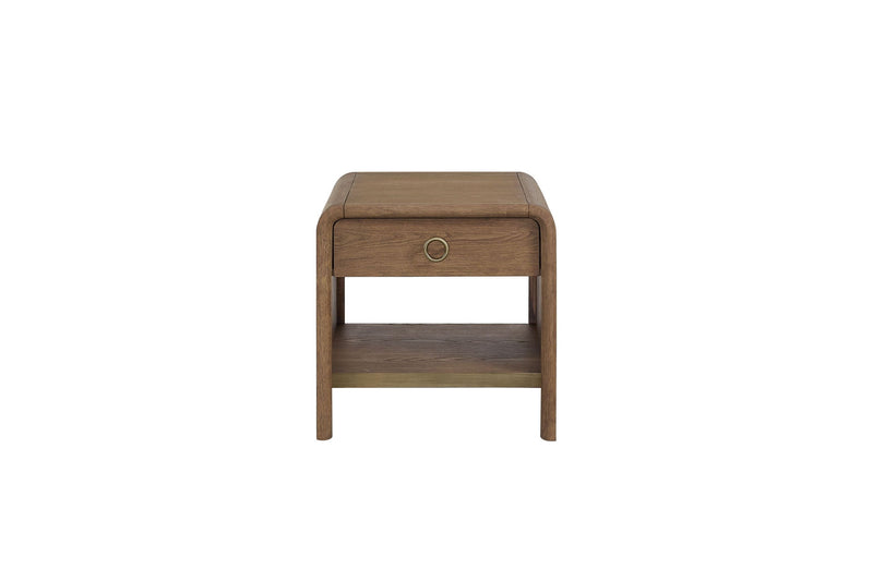 Waterfall - End Table - Light Brown