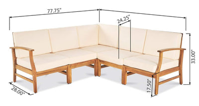 Perla - 6 Pieces Sofa Set