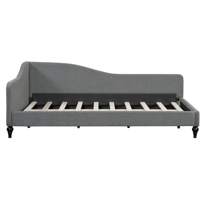 Modern L Shaped Linen Daybed With Legs