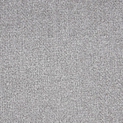 Upholstered 3 Seater Curved Sofa With Printed Pillows Chenille