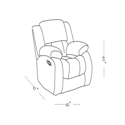 Stonic - Glider Recliner Modern Design