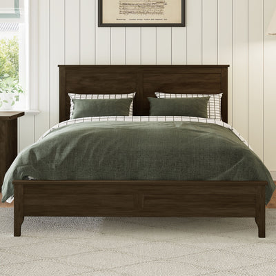 Modern Solid Wood Platform Bed