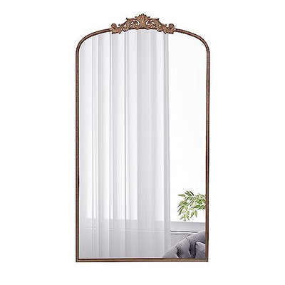 Arch Mirror, Baroque Inspired Wall Decor For Bathroom, Bedroom, Living Room