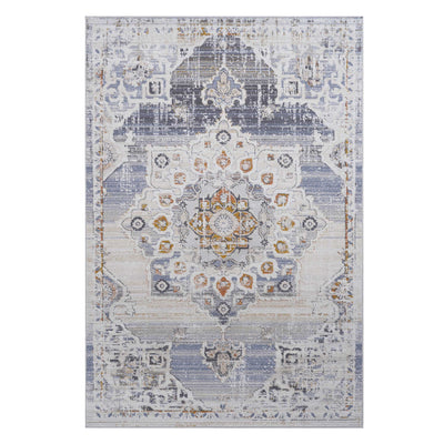 Payas - 8' X 10' Medallion Area Rug - Cream / Gold