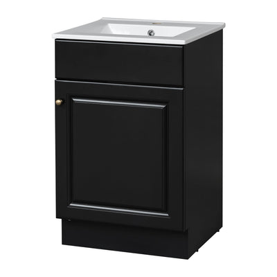 Bathroom Vanity With Sink, Cabinet With Adjustable Shelf