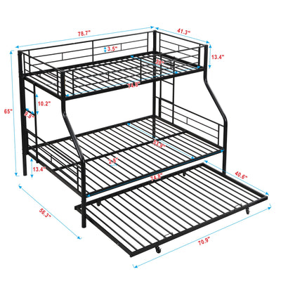 Modern Metal Bunk Bed