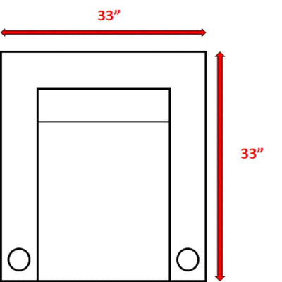 Patio Chair With Cushions - Gray