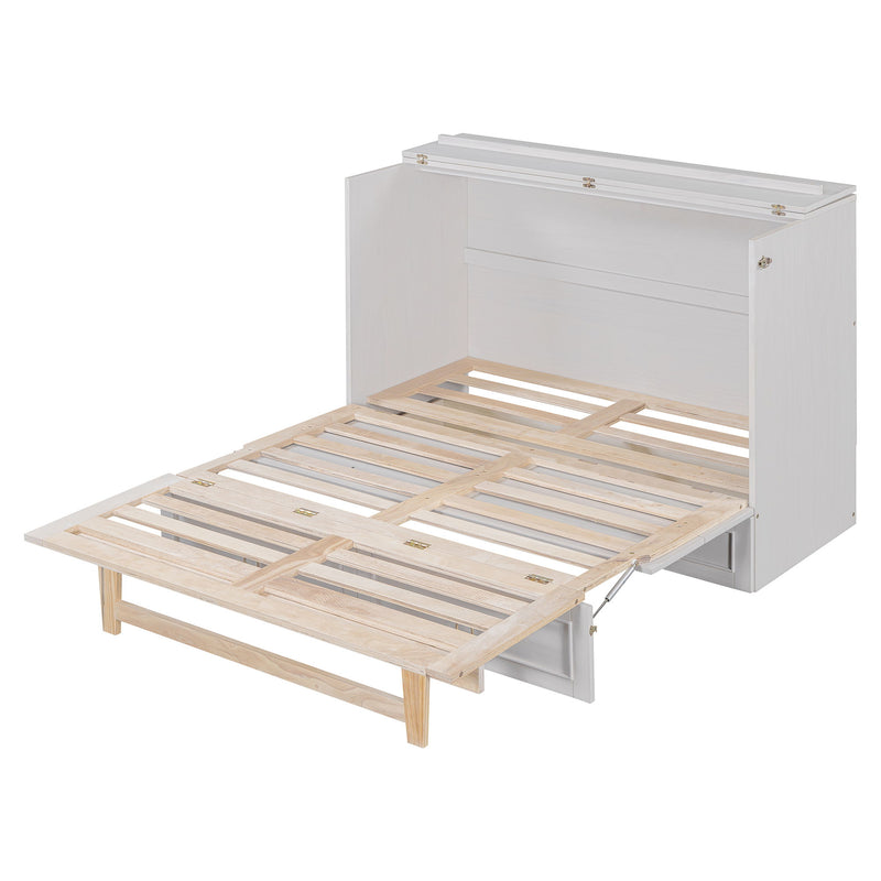 Murphy Bed With Large Drawers And Stylish Design