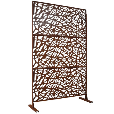 Outdoor & Indoor Freestanding Decorative Privacy Screen