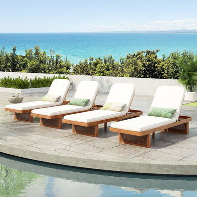 Outdoor Lounge Chair With Frame