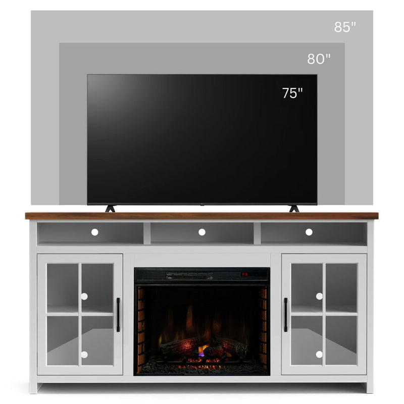 Hampton - Fireplace TV Stand Console