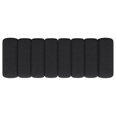 Modern Upholstered Tufted Accent Bench & Round Legs