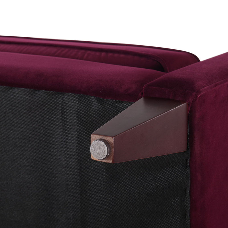 Jack - Modern Tuxedo Tufted Sofa