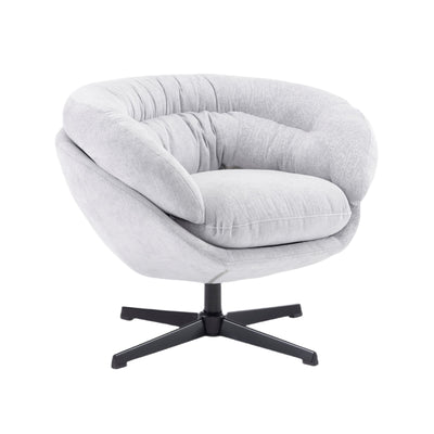Modern Chenille Office Chair With 360 Degree Swivel