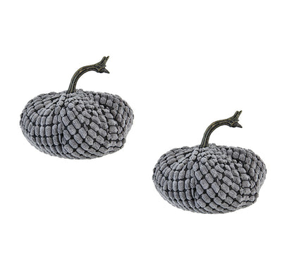 Chenille Weighted Pumpkin Ornament Decor For Holiday Harvest Festival Fall Festival & Thanksgiving
