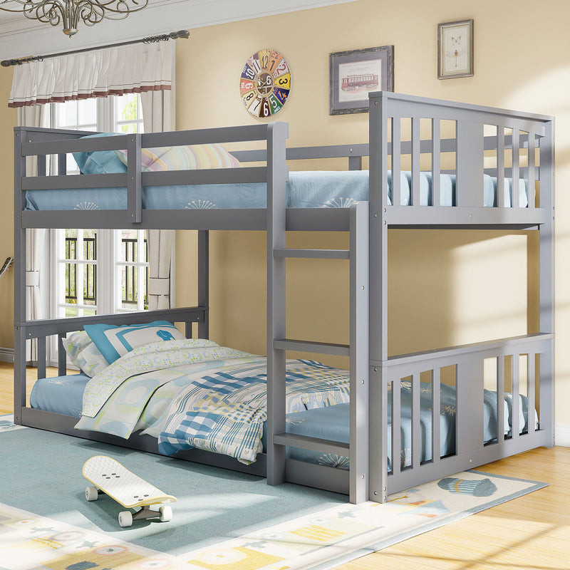 Solid Construction Bunk Bed & Ladder