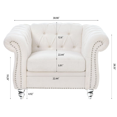 1 Seater Sofa For Living Room