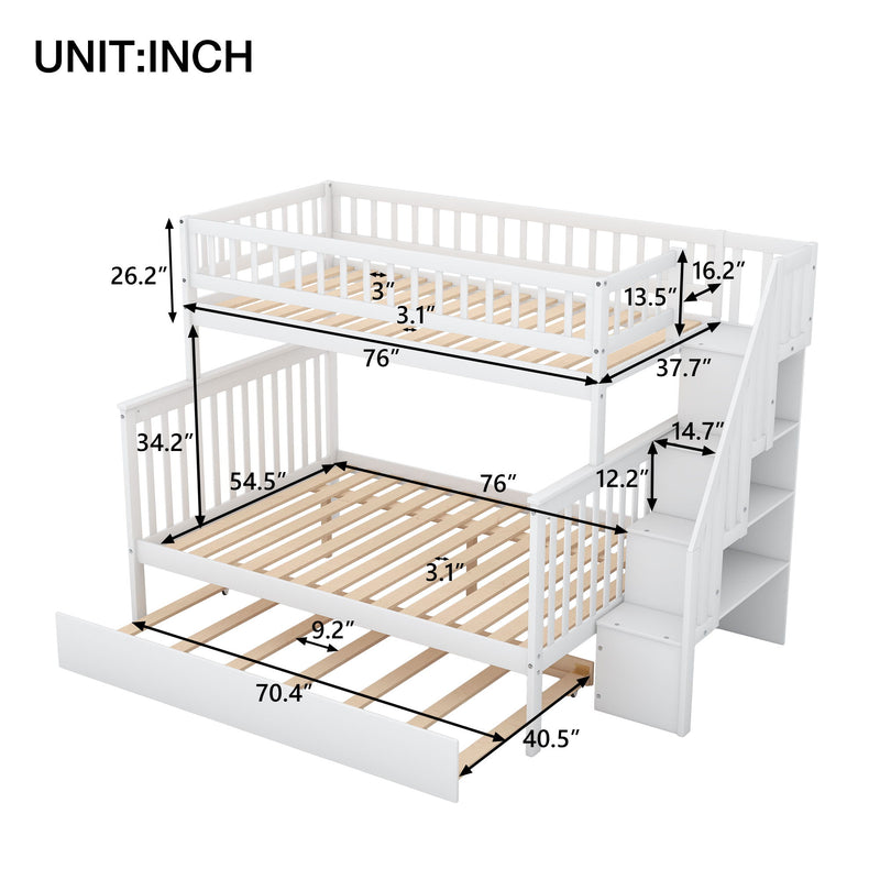 Bunk Bed With Staircase