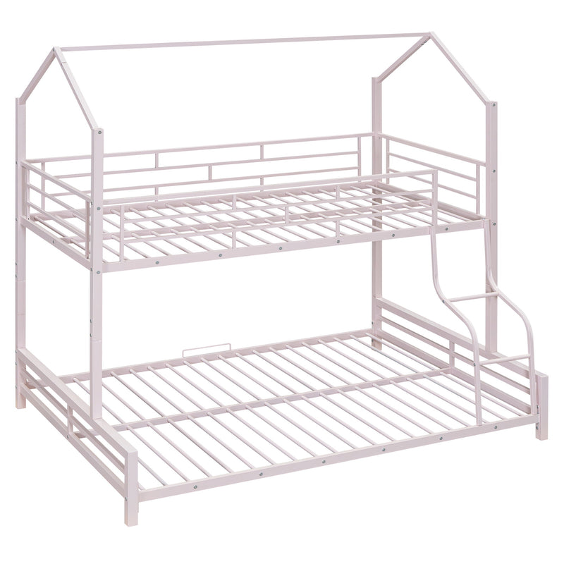 Sturdy Frame House Bunk Bed