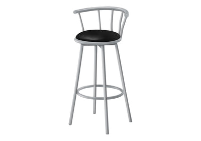 Swivel Stool Bar Height, Stylish Design Contemporary & Modern (Set of 2)