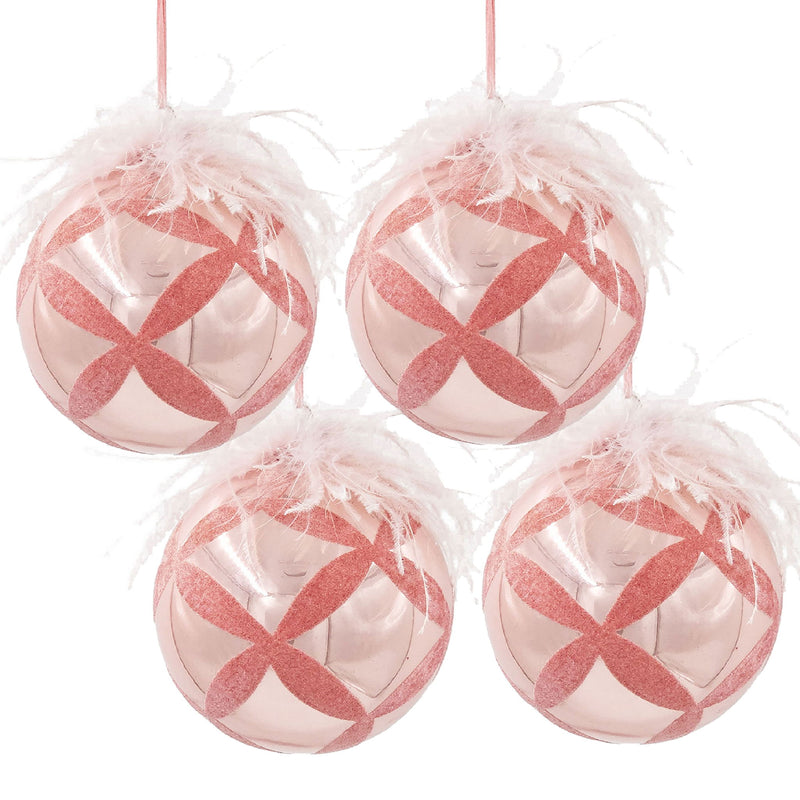 Christmas Ball Ornaments, Decorative Hanging Ball Tree Ornaments For Holiday Party Decorations