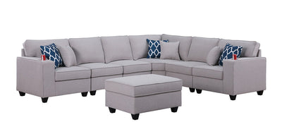 Cooper - Sectional Sofa With Ottomans And Cupholder