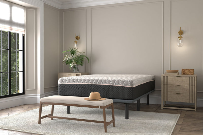 Copper Lux Hybrid - 12" Mattress With Copper Infused Contouring Memory Comfort Layer And Supportive Coil System