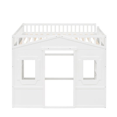 House Loft Bed With Ladder