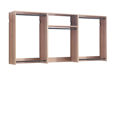 Devi - Wall Mounted Wood Closet System & Modular Design