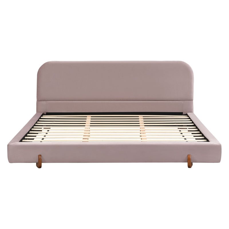 Elegant Upholstered Bed Frame