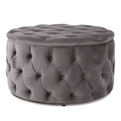 Modern Glam Ottoman Velvet