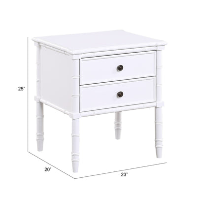 Emmett - 2 Drawer Nightstand