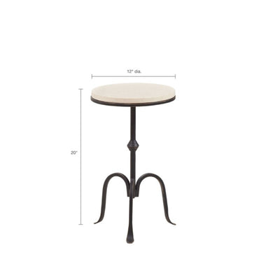 Gaberial - Accent Table With Top - Black