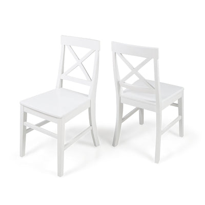 Plethora - Dining Chair With X Shaped Back (Set of 2)