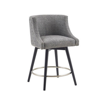 Mateo - Swivel Counter Stool - Gray