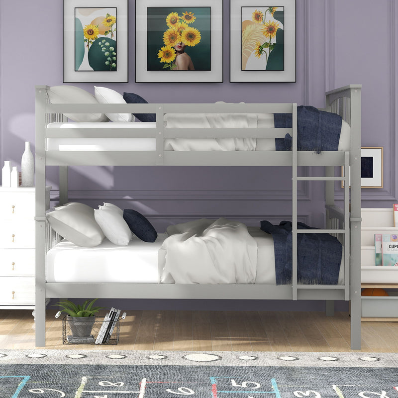 Bunk Bed With Ladder For Bedroom, Guest Room Furniture