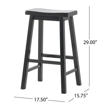 Saddle Stool - Black